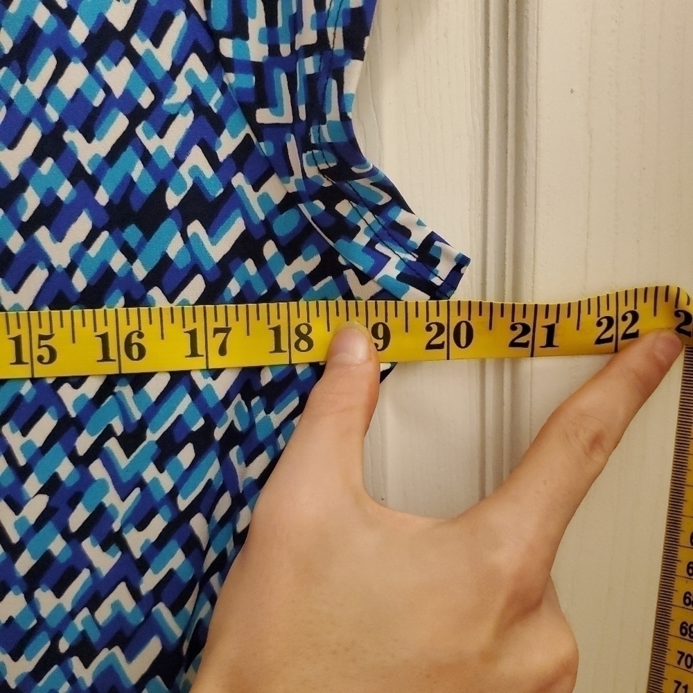 Liz Claiborne dress, cap sleeves, modest - Picture 5 of 6